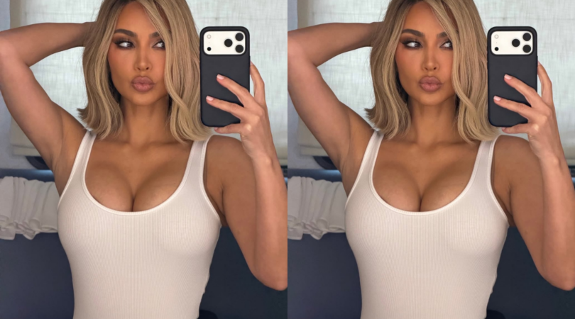Kim Kardashian selfie